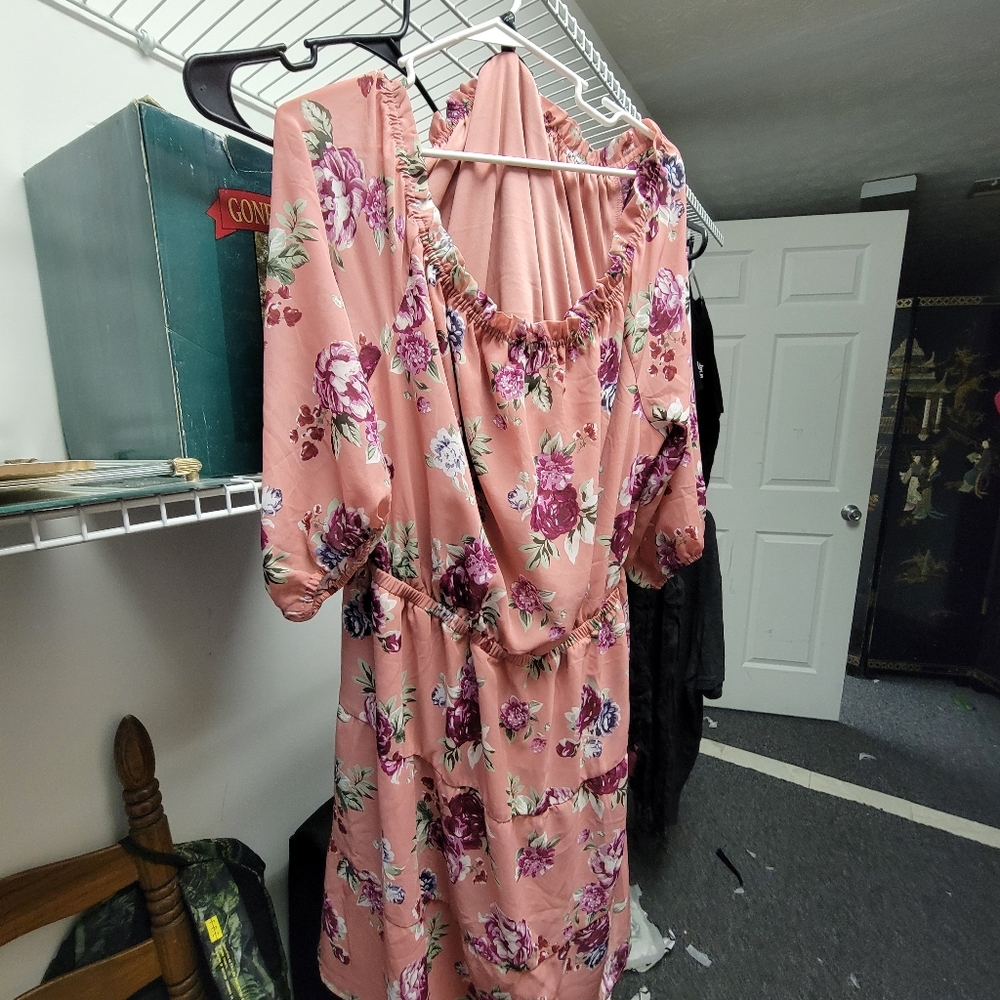 Lane Bryant off the shoulders dress
